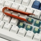 Orange U-shaped Short Switch Puller Steel for Switches of Mechanical Keyboard